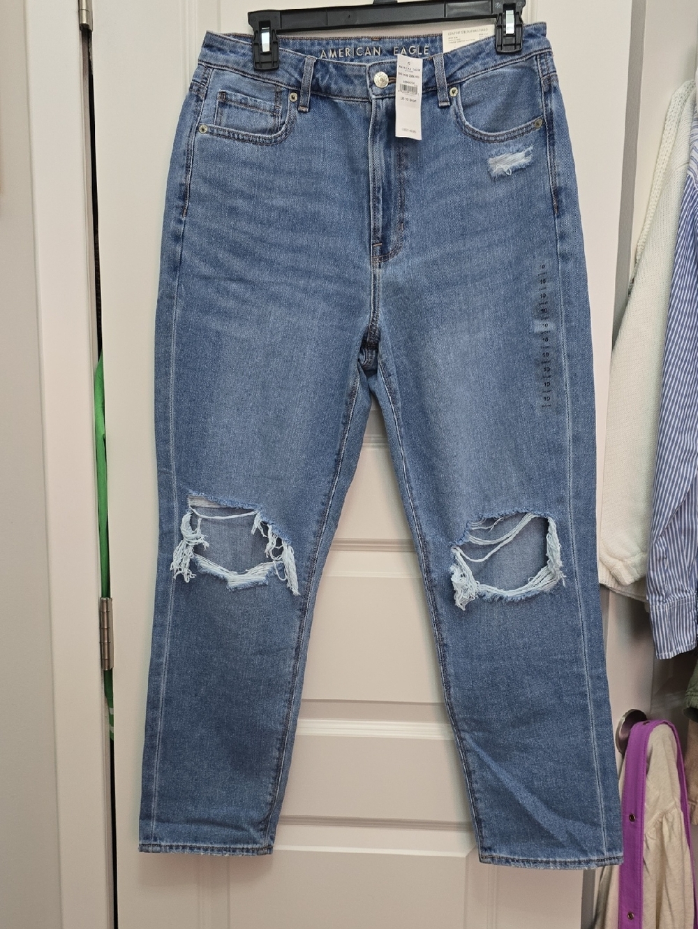 American Eagle Outfitters Light Blue Women's Jeans - US 10 Short